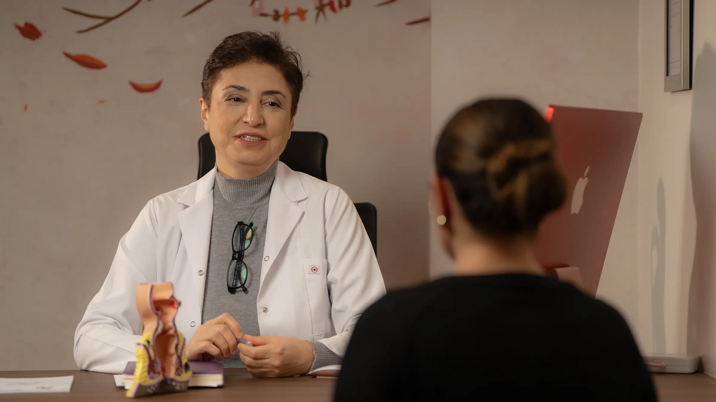 Doktor ve hasta konsültasyonu