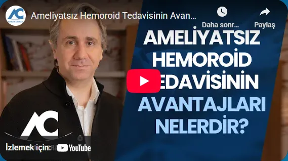 Hemoroid Basur Doktoru Yorumu