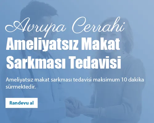makat sarkması tedavisi