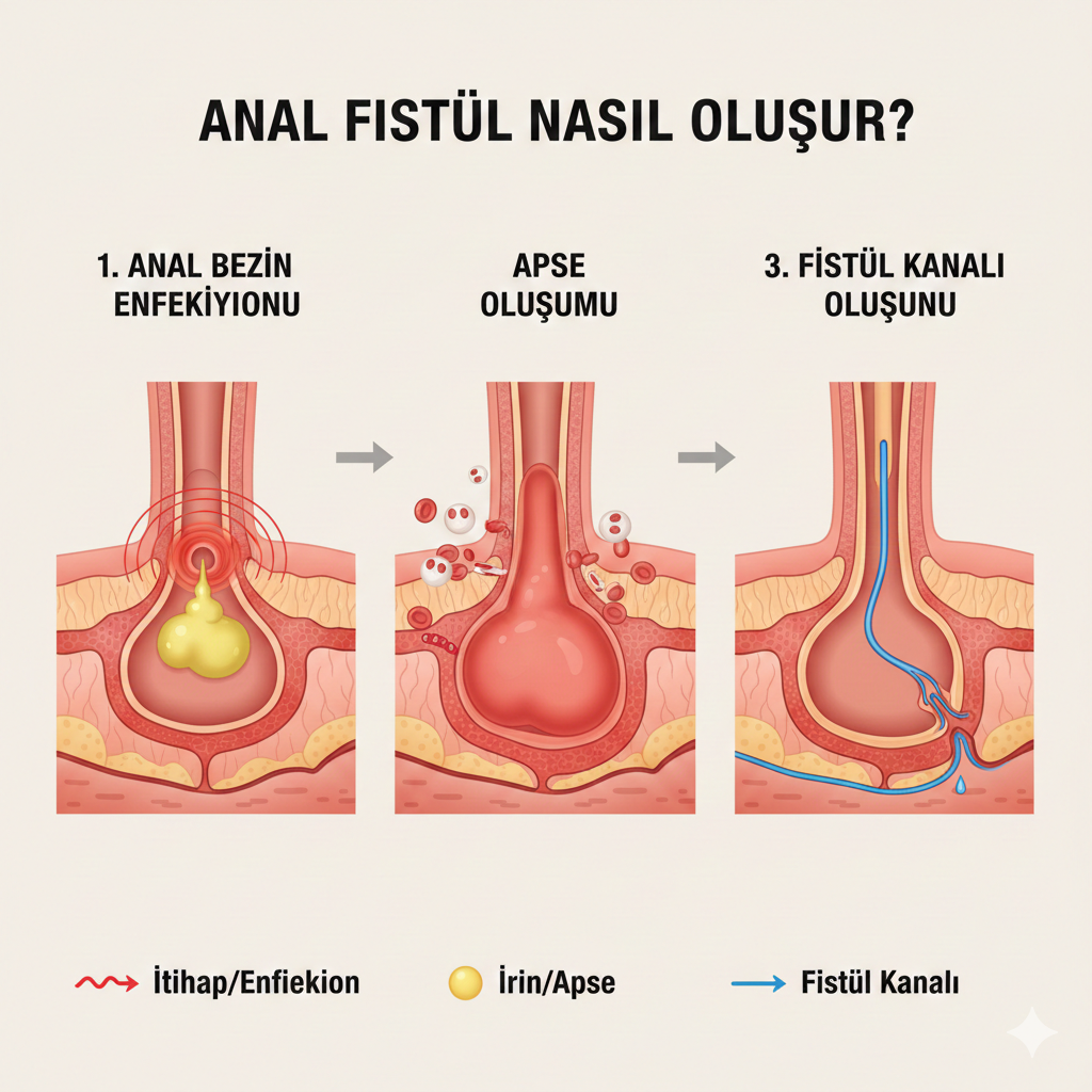 Anal Fistül Nasıl Oluşur