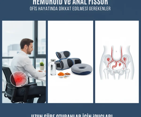 Hemoroid ve Anal Fissür: Ofis Hayatında Dikkat Edilmesi Gerekenler