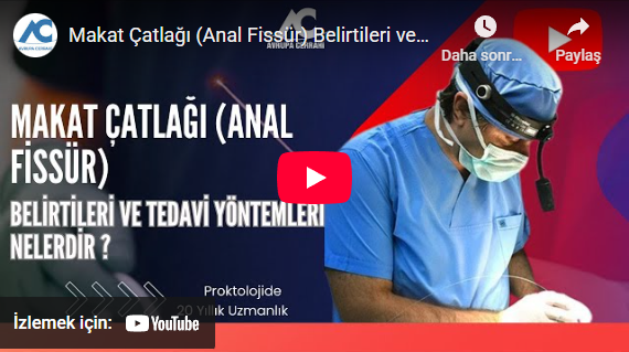 anal fissür nedir