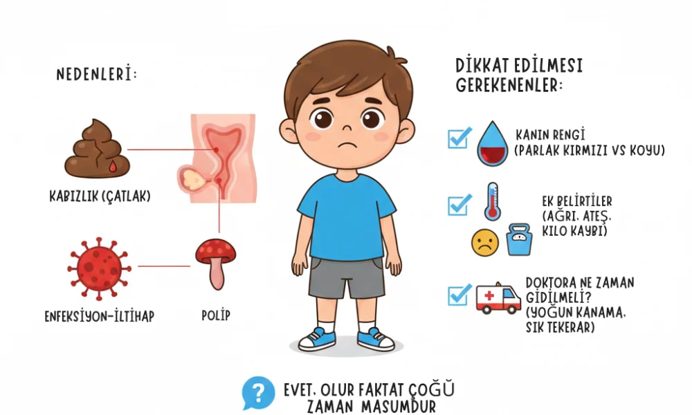 Çocuklarda Makat Kanaması Nedenleri 