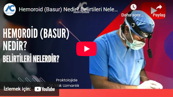 hemoroid nedir